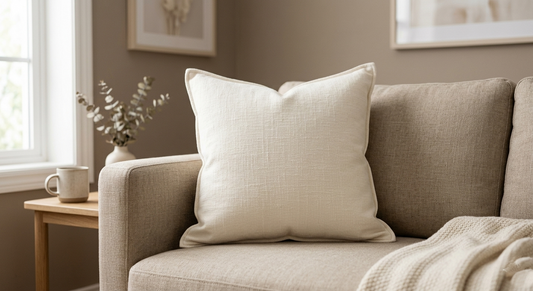 Premium Cotton Throw Pillow