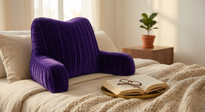 Velvet Book Holder & Reading Pillow