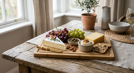 Premium Bamboo Cheese Board