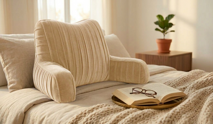 Velvet Book Holder & Reading Pillow