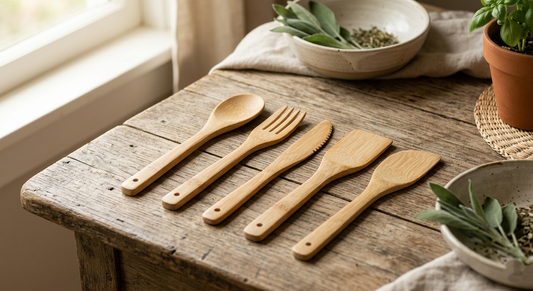 Bamboo Utensil Set